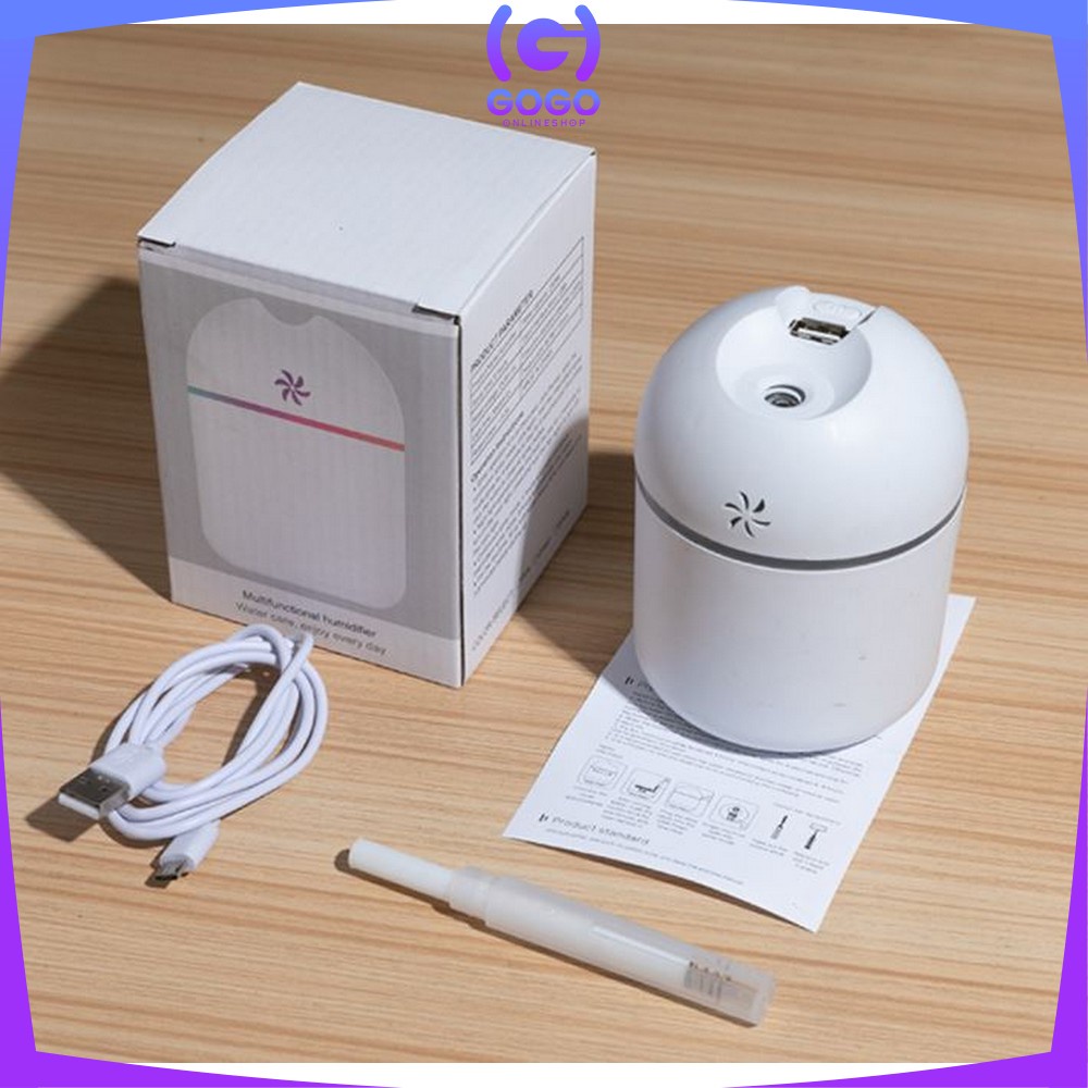 GOGO-C430 Air Aroma Mini Humidifier Diffuser USB Air Mini Portable / Pelembab Udara / Purifier Aromatherapy Essential Oil Difuser