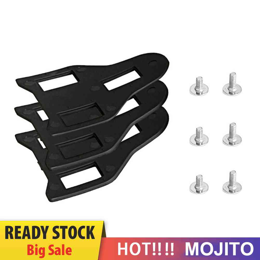 Cleat Pedal Sepeda Adjustable Anti Slip Warna Hitam