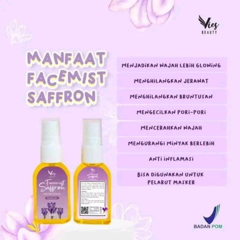 FACE MIST SAFFRON BY VIES Beauty