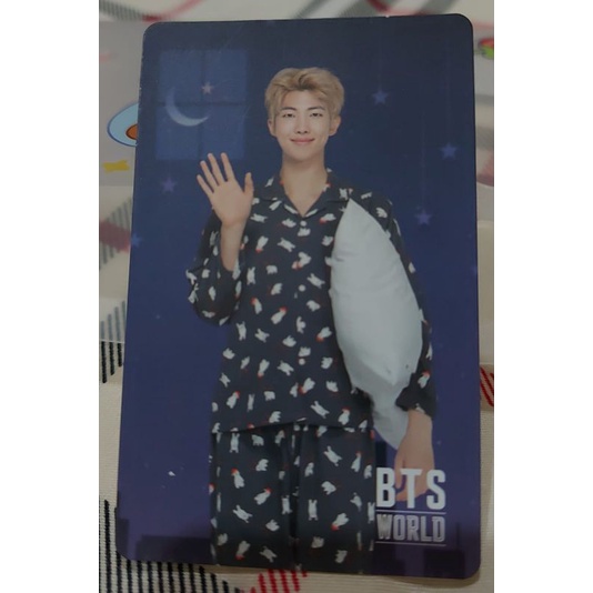 RM BTS World official photocard
