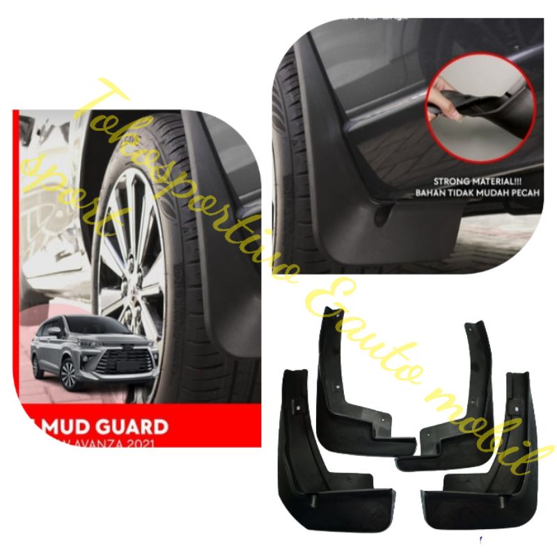 Mudguard karpet Lumpur new Avanza 2022 Xenia 2022 full karet anti pecah