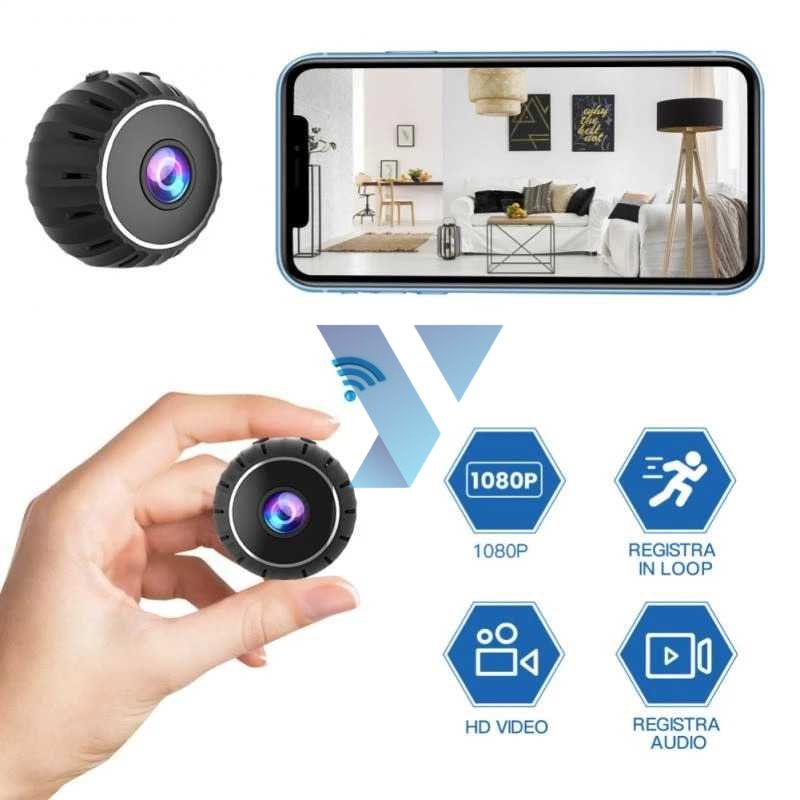 ZUIDID Mini WiFi IP Camera CCTV IR Sensor 1080P - X10 ( Al-Yusi )