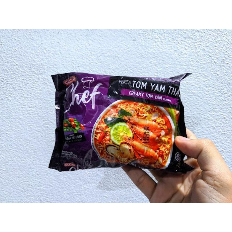 Jual Mamee Chef Instant Noodle Tom Yum Thai Gr Shopee Indonesia