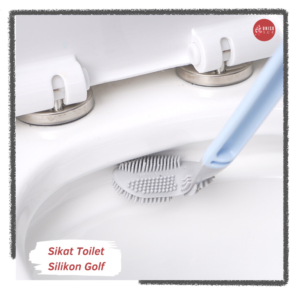 Jual Uniso Sikat Wc Silikon Brush Toilet Silicone Sikat Toilet