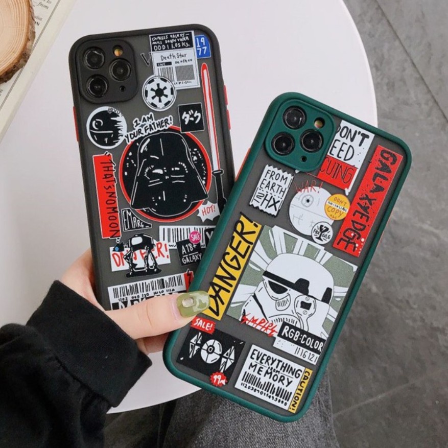 PRINTING HYBRID Star wars case iphone 6 7 8 plus x xr xs max 4G 11 12 pro max vivo Y19 y53s y51 2020 y221s y33s y21 2021s1 v9 v15 y12 y15 y17 y20 y20s y20i y12s y30 y50 y53 y91 y93 y95 y91c