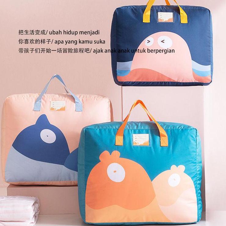 Pasti Untung--Storage Bag 58 Tas Penyimpanan kain oxford pakaian bayi selimut baju