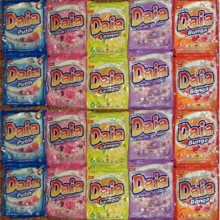 * NCC * Daia Deterjen Bubuk Plus Softerner Wangi Dengan Duo Perfume Bersih Higienis Anti Bau Apek
