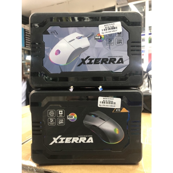 Mouse Rexus X15 Xierra Gaming Macro with RGB