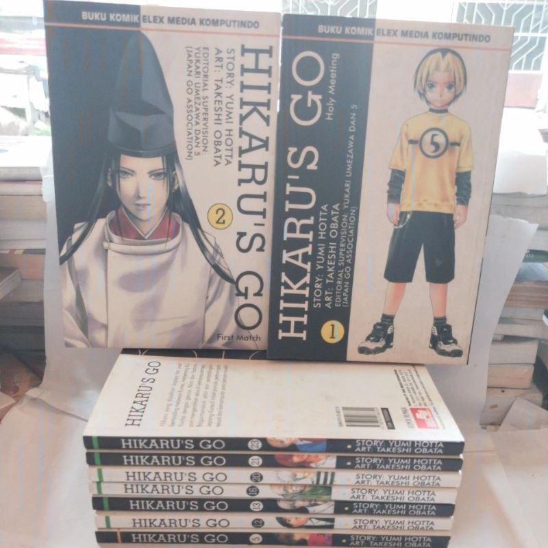 KOMIK BEKAS HIKARU'S GO CABUTAN