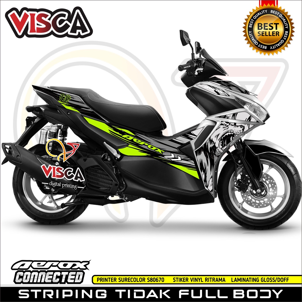 Stiker Aerox 155 keren Stiker Motor Aerox Striping Aerox Striping Aerox 155 New Stiker Aerox 155 Con
