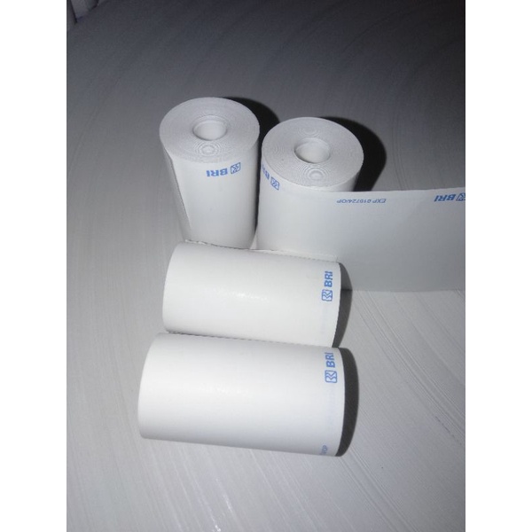 

kertas struk roll logo bank BRI 57x30 isi 100 pcs