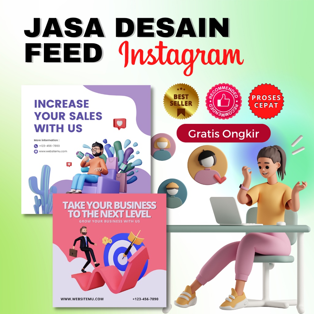 JASA DESAIN FEED INSTAGRAM MURAH