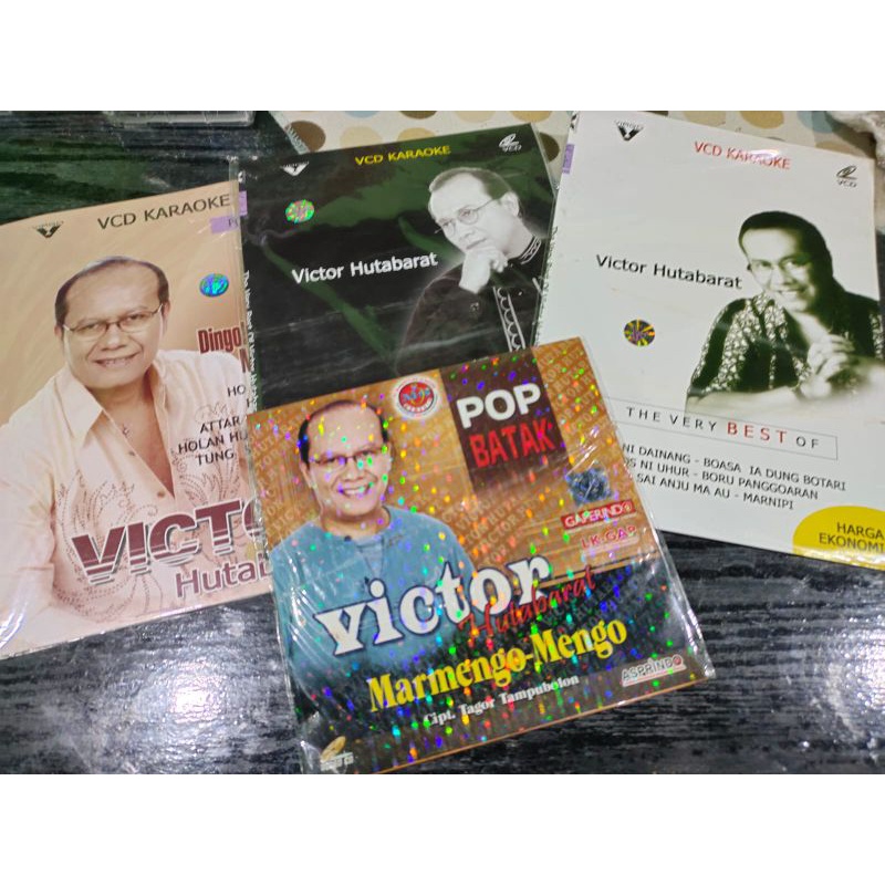 Lagu Batak Victor Hutabarat VCD pop/karoake Original