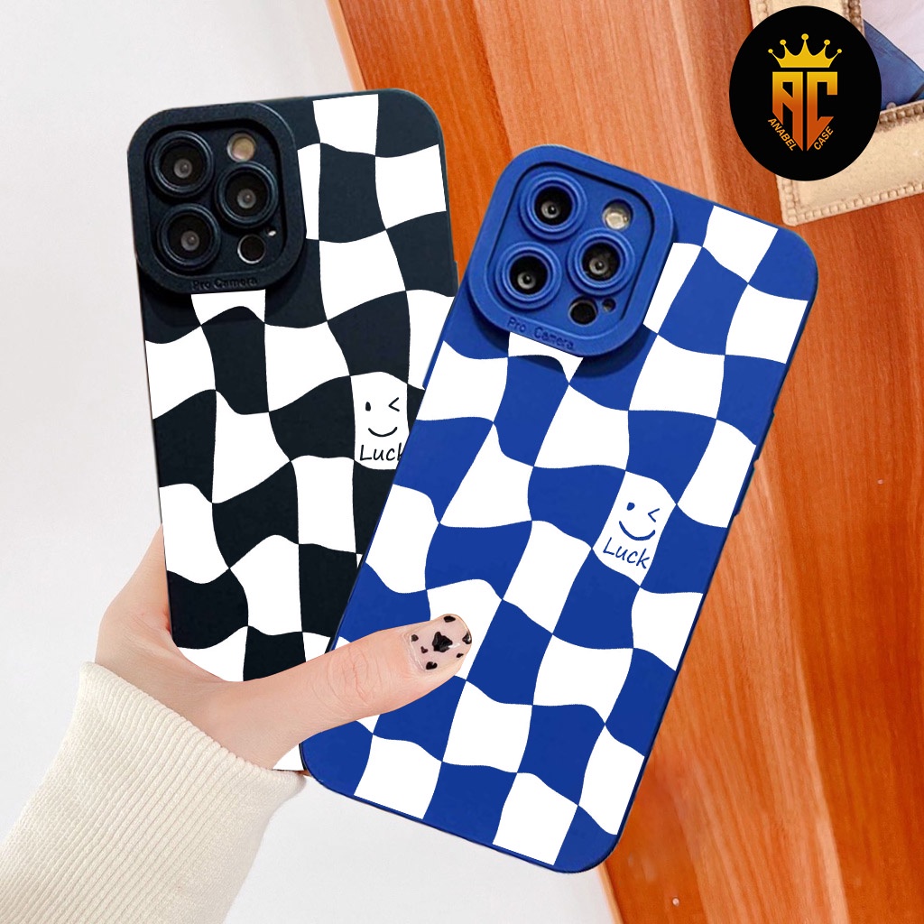 [AMCOPP62] SOFTCASE PRO KAMERA MOTIF KOTAK KOTAK AESTHETIC FOR OPPO A16 4G/A55/A54/A57 2022/A74 4G/f