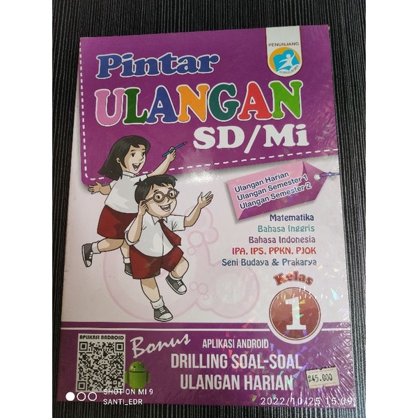 Buku Pintar Ulangan SD/MI Kelas 1