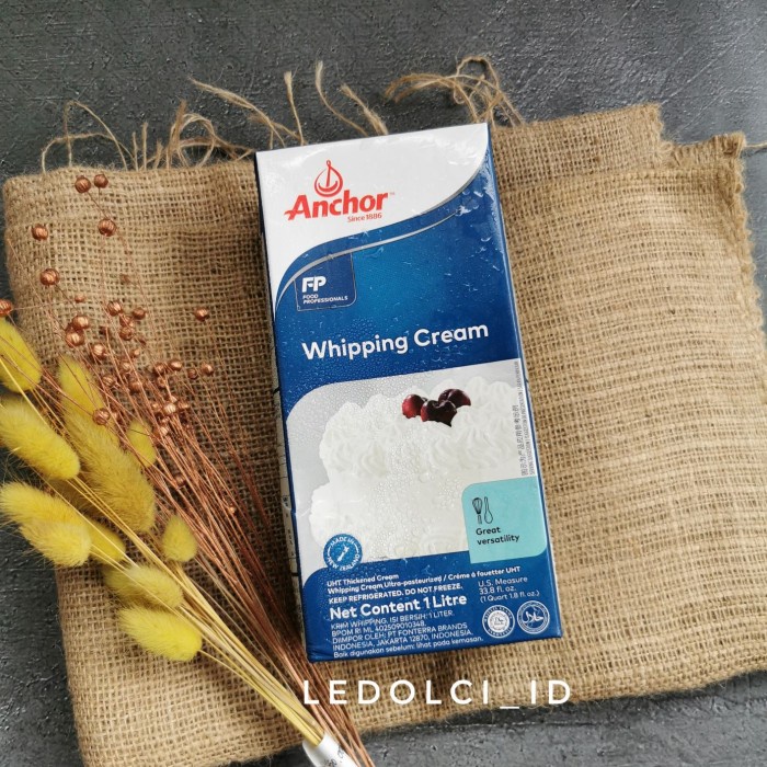 

ORIGINAL MURAH ANCHOR WHIPPING CREAM WHIP CREAM WHIPPED CREAM 1 LITER