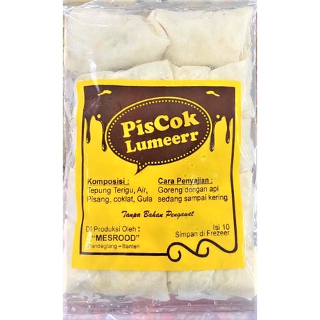 

MESROOD PISCOK LUMER COKLAT 200gr (10 Pcs)