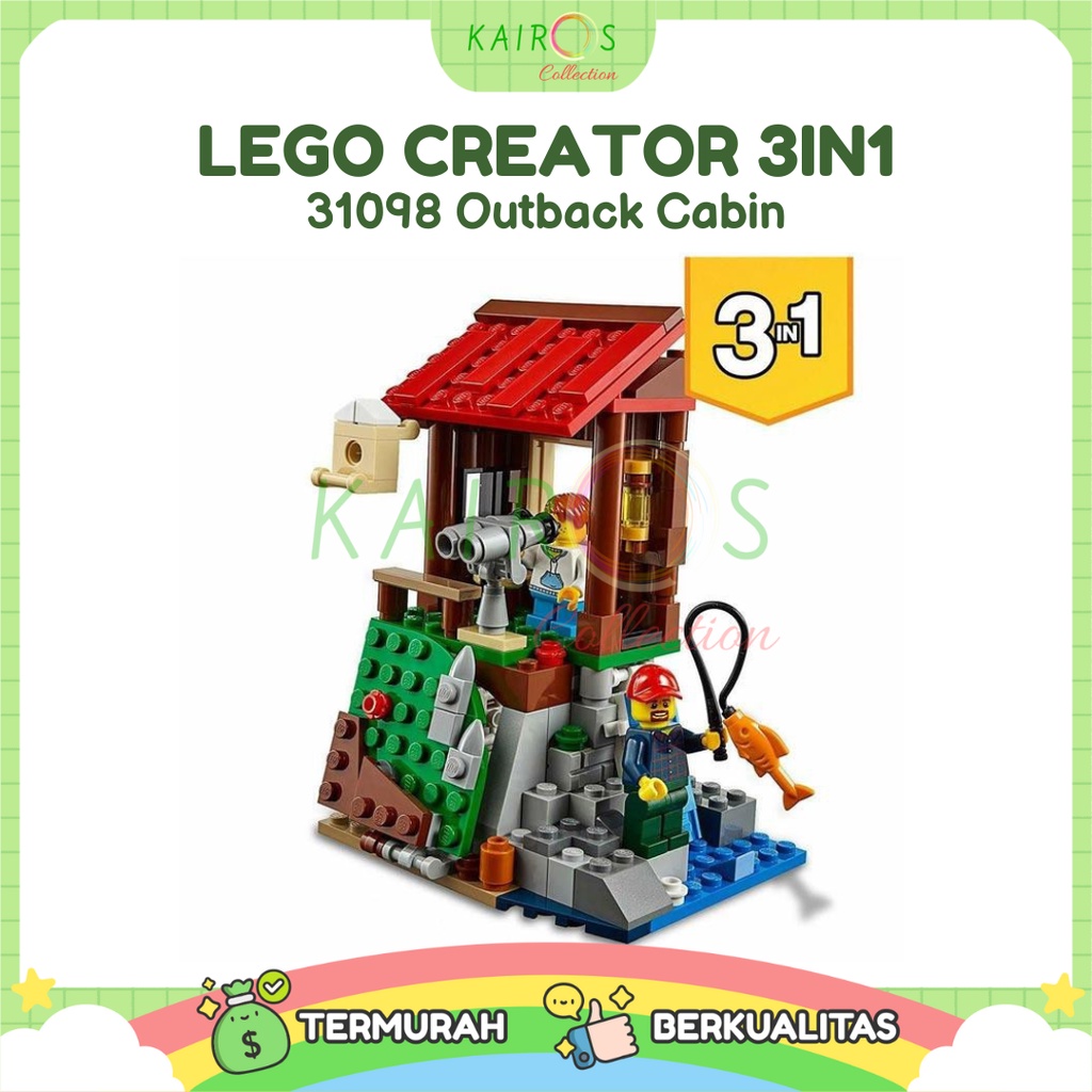 LEGO 3in1 Creator 31098 Outback Cabin 31098