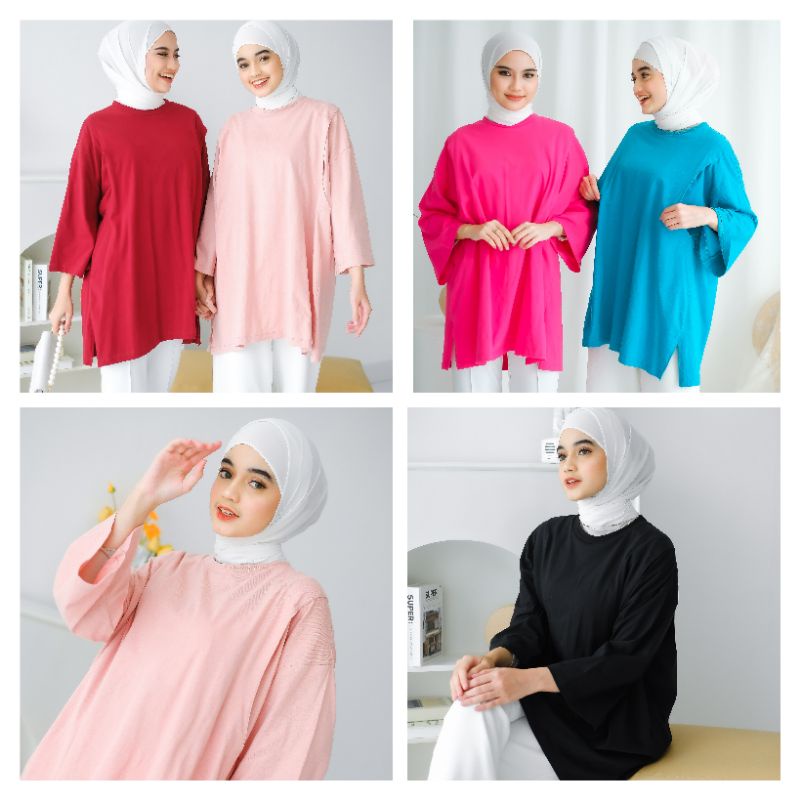 Oversized Shirt // Busui Friendly // Baju Ibu Menyusui