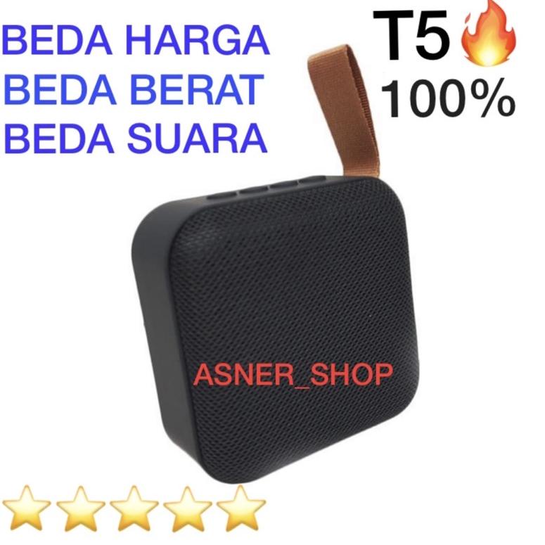 [SGU.18Oc22ᵛ] Speaker T5 Bluetooth Music Box Portable JBL Mini Woofer BT Doff Wireless Original