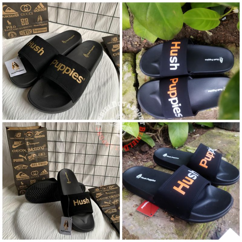 sandal hush puppies grade ori pria sandal slip on hush puppies sandal slide hush puppies pria wanita
