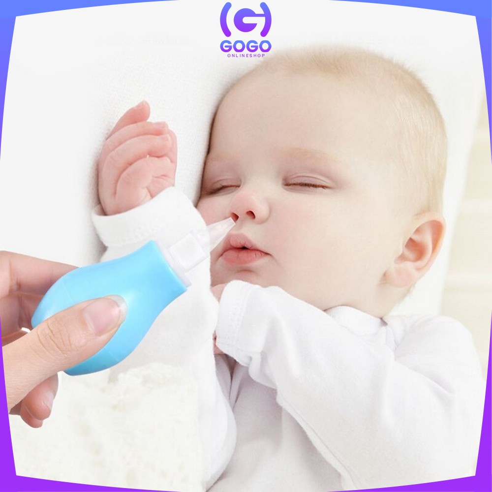 GOGO-C47 Penyedot Ingus Bayi Alat Pembersih Hidung / Perlengkapan Bayi Nasal Aspirator Nose Cleaner