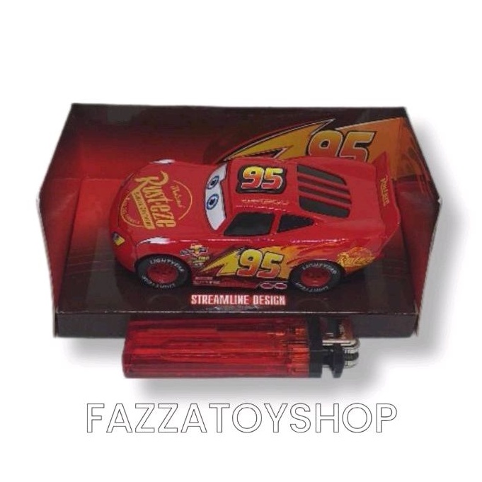 mainan diecast miniatur mobil lightning mcqueen