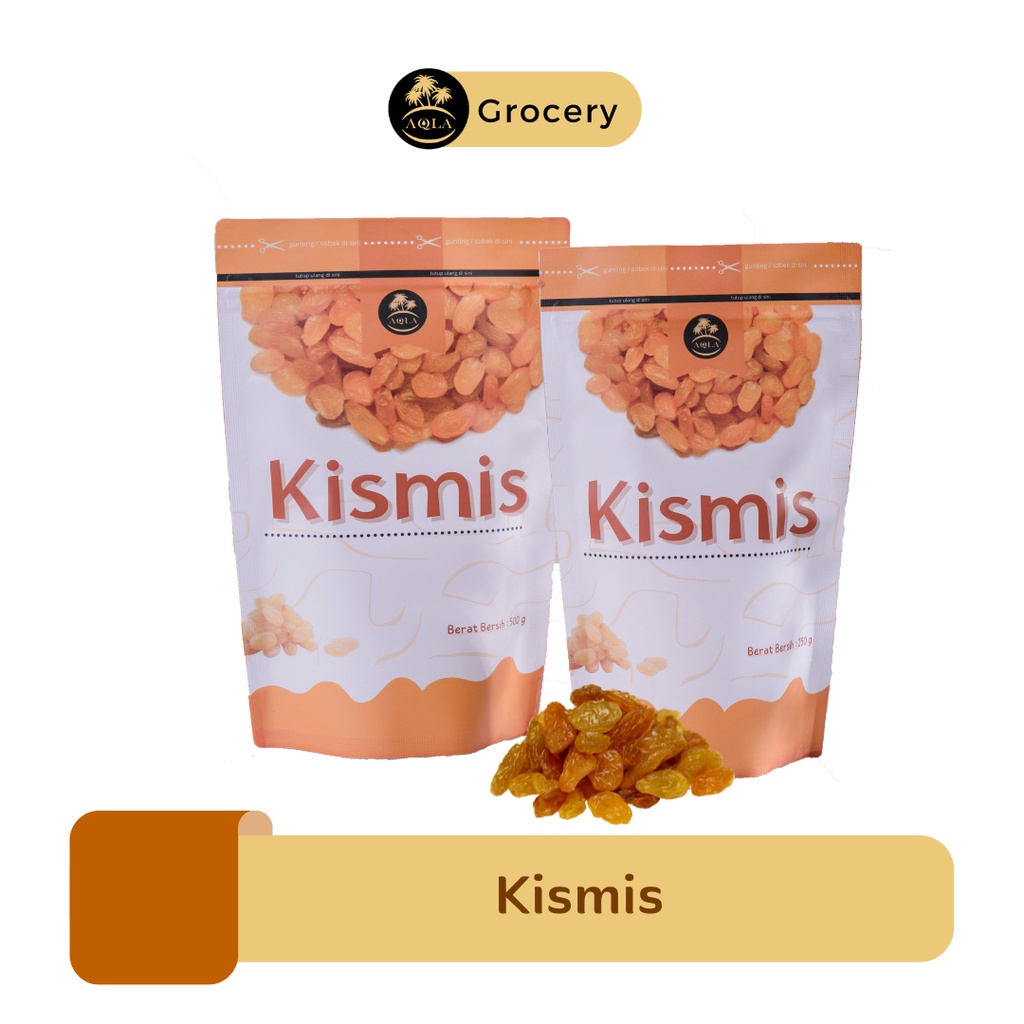 

Kismis Kuning / Kismis Golden Raisin Kualitas Premium