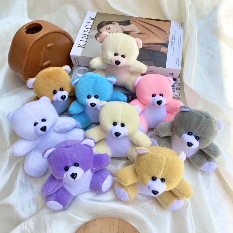 BONEKA BERUANG KECIL BONEKA TEDDY BEAR KECIL BONEKA WISUDA MINI BONEKA BEAR MINI BONEKA KECIL BONEKA