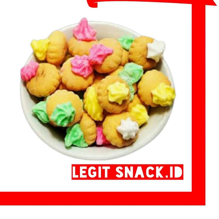

EXCLUSIVE!Biskuit Manis Gem Rose / Biskuit Gemrose Kue Gem / Kue Monas 500Gr|RA8