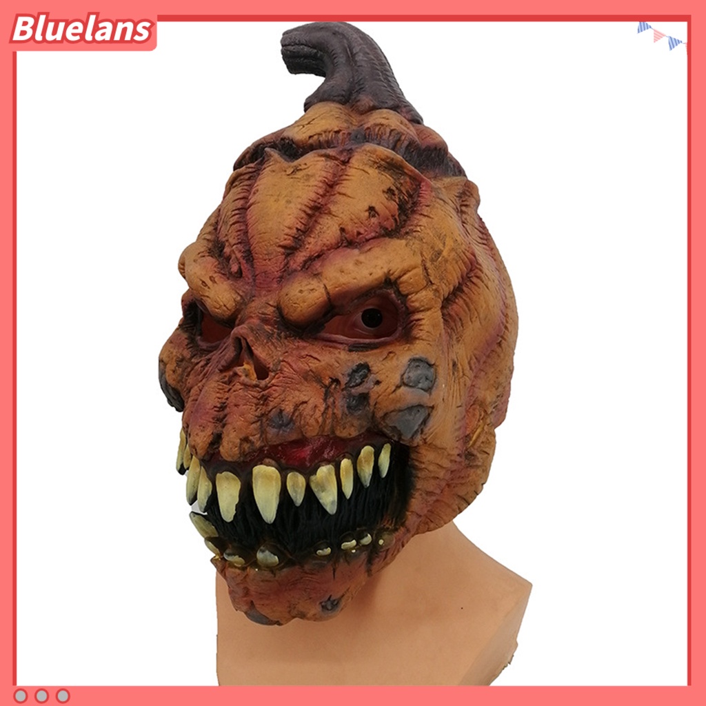 Masker Penutup Wajah Bentuk Labu Halloween