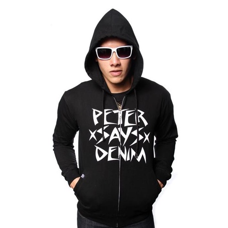 Jaket Hoodie Sweater Peter Says Denim Sweatshirt Zipper