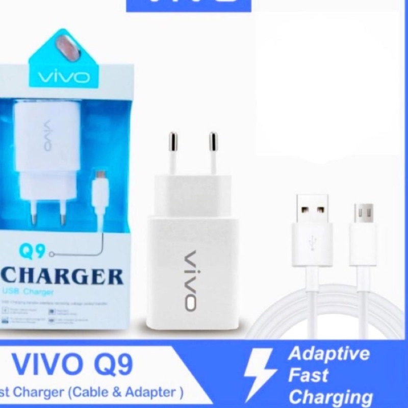 Charger Cashan Q9 Merk Samsungvivoxiaomi Original 2.4a