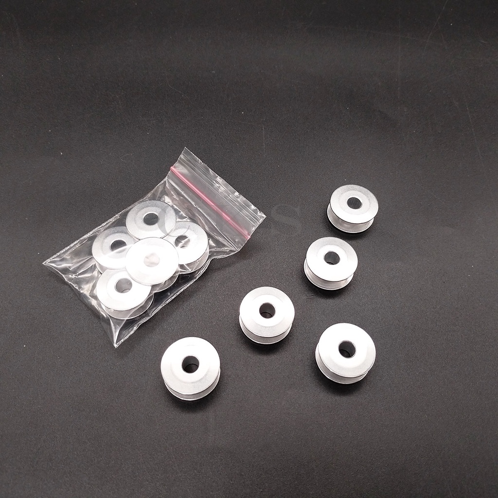 Spool aluminium untuk mesin jahit industri no. 272152 B (Harga per 5 pcs)