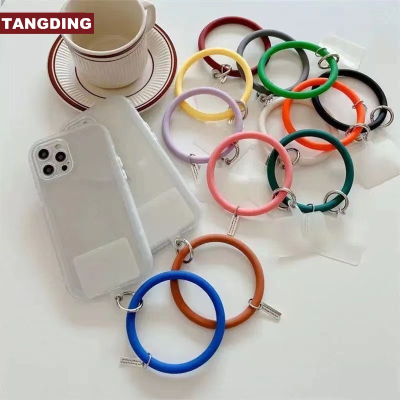 【COD Tangding】Tali Lanyard Bahan Silikon Anti Hilang Untuk Handphone Universal