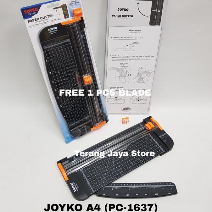 

Alat Pemotong Kertas Joyko Pc1637 Rotary Paper Trimmer Joyko Pc-1637