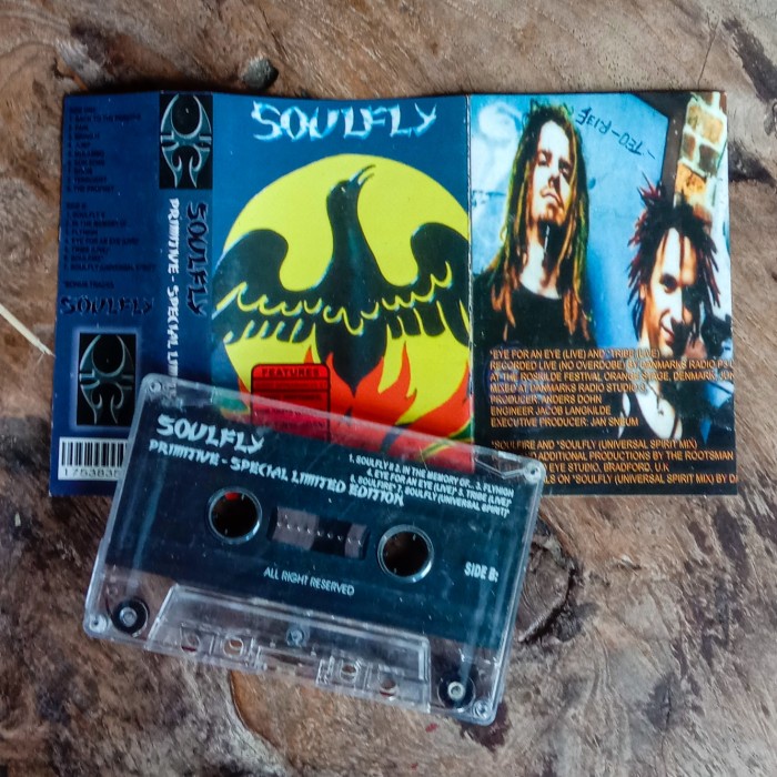 Kaset Pita Soulfly - Primitive