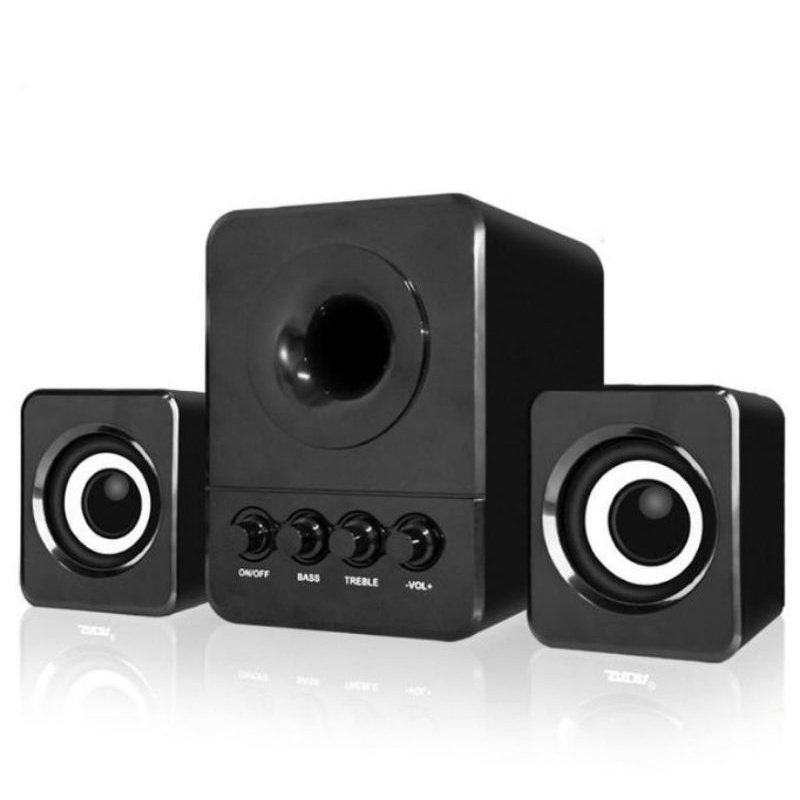 Taffware Speaker Stereo 2.1 With Subwoofer &amp; USB Power - D-203