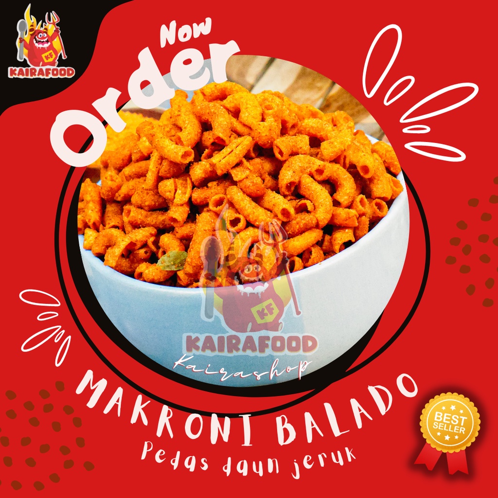 MAKRONI DAN MAKRONI SPRIAL PEDES BALADO TERNAGIH