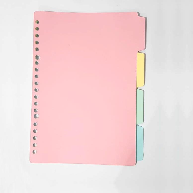 

WN253 [ Rafibooks ] Pembatas Binder A5 20ring - Isi Binder Loose Leaf efls619