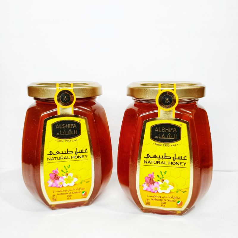 

Madu Alshifa 250gr Natural Honey Saudi Arabia