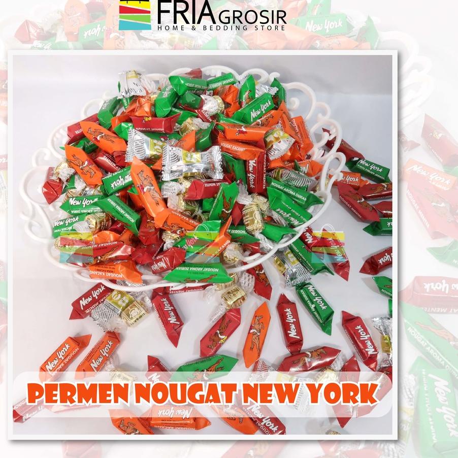 

Import ✨Terbaik✨ NEW YORK CANDY DURIAN DAN KACANG - PERMEN NOUGAT 1000 GRAM / 1 KG murah