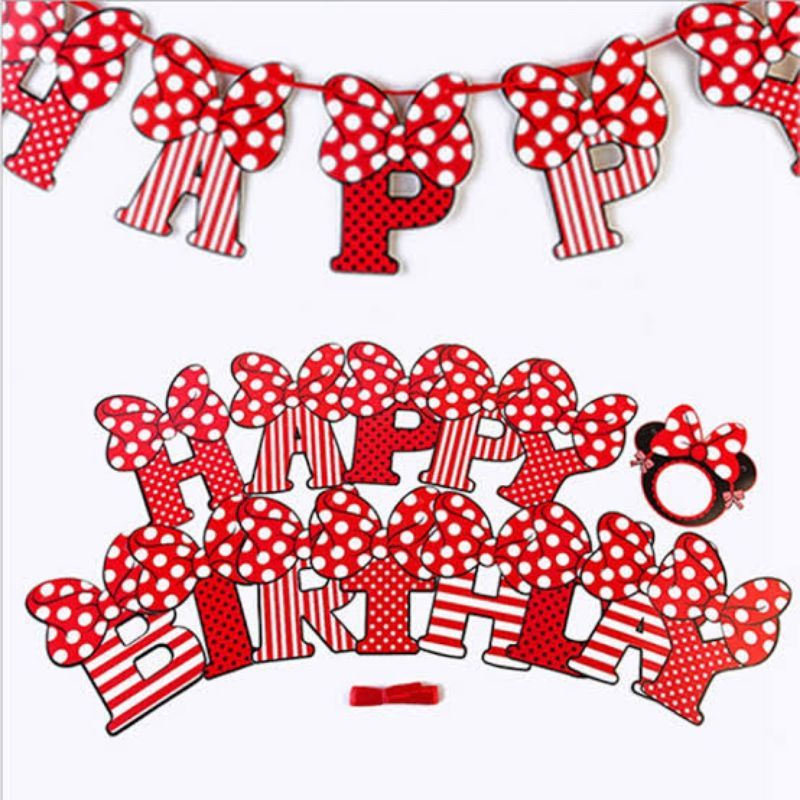 GROSIR 3 BUNGKUS BANNER KERTAS DEKORASI WALLPAPER BACKGROUND DINDING PESTA PARTY ULTAH ULANG TAHUN A