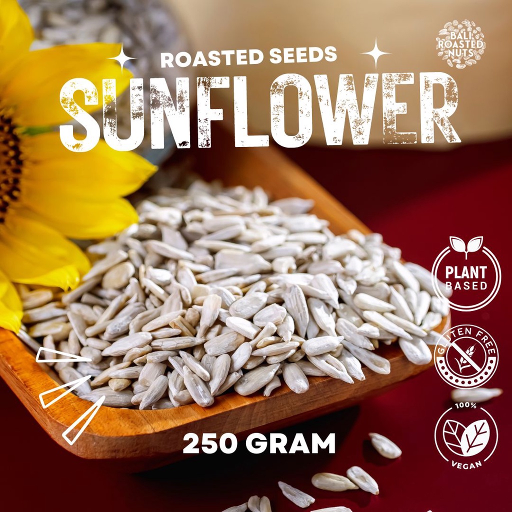 

Roasted Sunflower Seeds / Biji Bunga Matahari 250gr