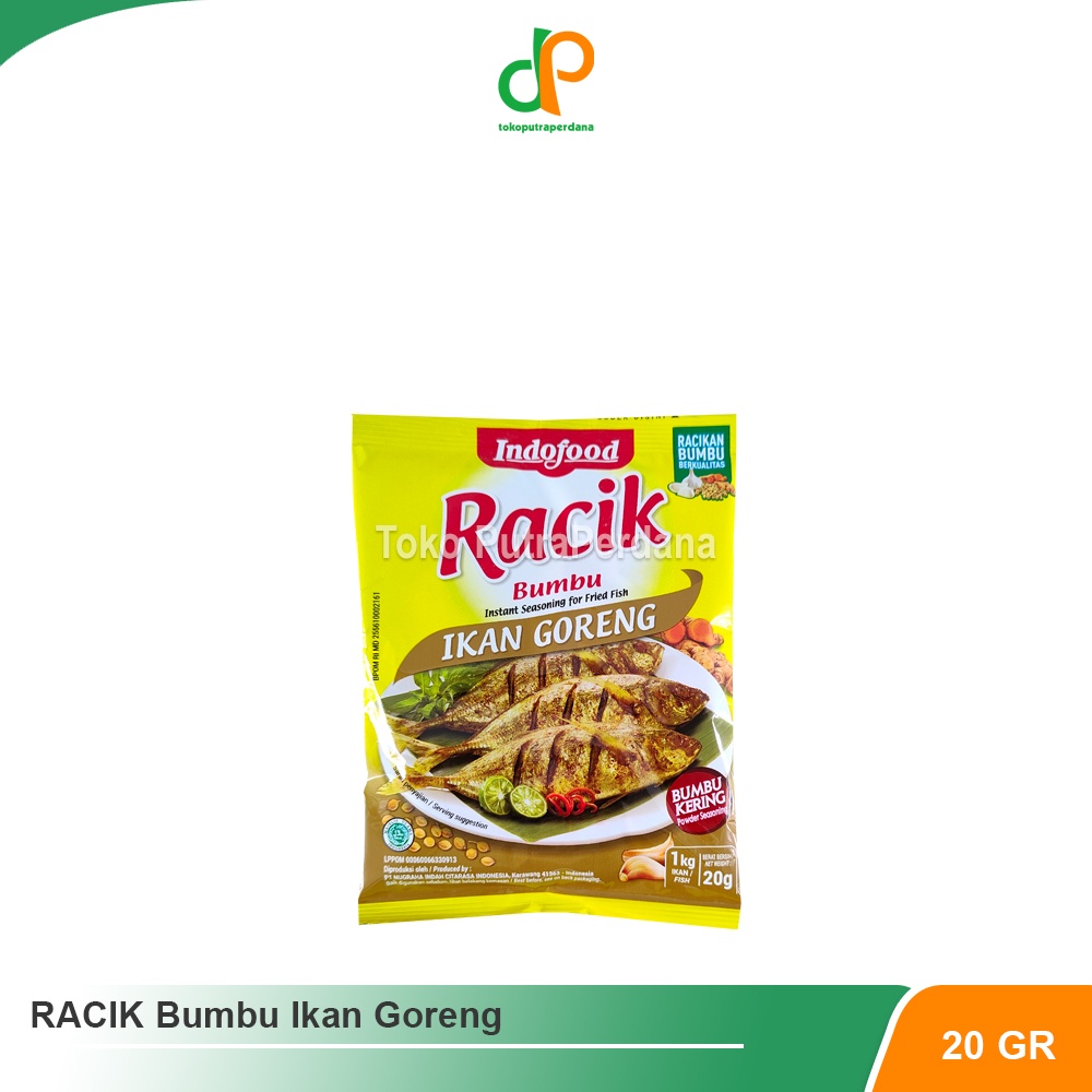 

BUMBU RACIK INDOFOOD Ikan Goreng 20gr