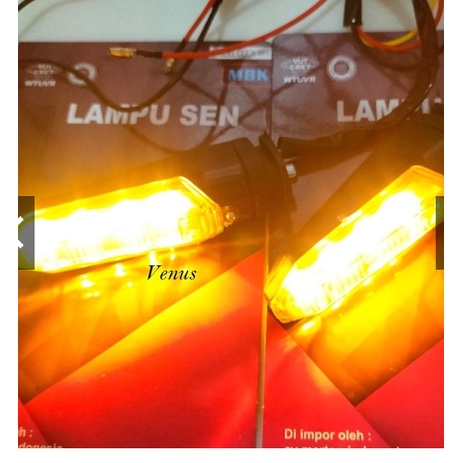 lampu sein kiri kanan vario 125new/150 cb 1500r led new/adv dll sepasang sein motor vario new universal sen led running 2mode