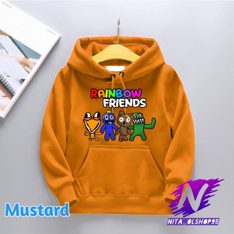 hoodie anak rainbow friends hoodie rainbow friends game populer