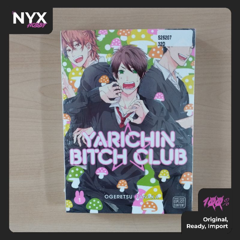 Yarichin Bitch Club Manga Komik English Import Volume 1
