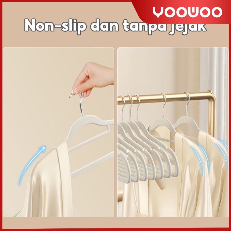 Gantungan Baju 1pcs / Gantungan Pakaian / Hanger Pakaian / Hanger Anti Karat / Gantungan Baju Anti slip