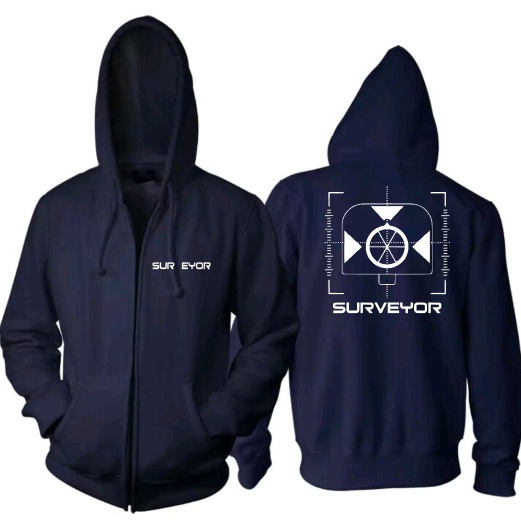 Jaket hoodie zipper surveyor premium ithinkclothing